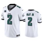Philadelphia Eagles #2 Darius Slay JR White 2023 F.U.S.E. With 2-Star C Patch Vapor Untouchable Limited Stitched Jersey