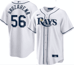 Tampa Bay Rays #56 Randy Arozarena White Cool Base Stitched Jersey