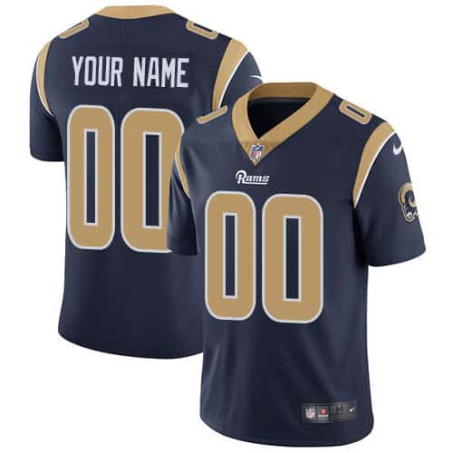 Los Angeles Rams Navy Blue Team Color Vapor Untouchable Limited Stitched NFL Jersey