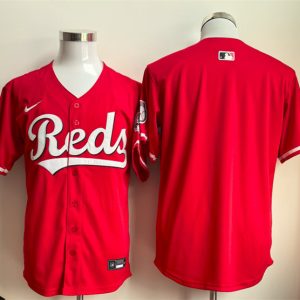 Cincinnati Reds Blank Red Limited Stitched Jersey