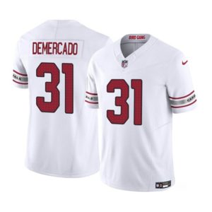 Arizona Cardinals #31 Emari Demercado White 2023 F.U.S.E. Vapor Untouchable Limited Stitched Jersey