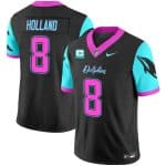 Miami Dolphins #8 Jevon Holland Black F.U.S.E. With 1-Star C Patch "Miami Vice" Vapor Limited Stitched Jersey