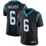 Carolina Panthers #6 P.J. Walker Black Vapor Untouchable Limited Stitched Jersey