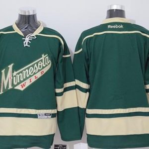 Wild Blank Stitched Green Jersey