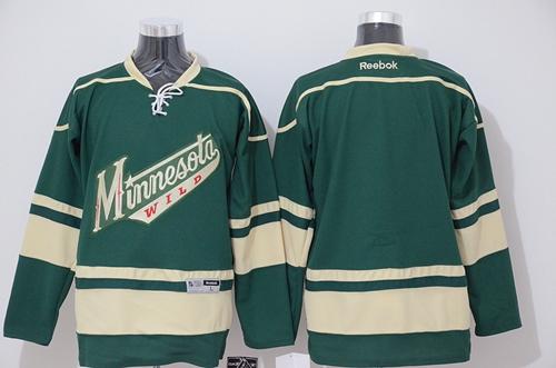 Wild Blank Stitched Green Jersey