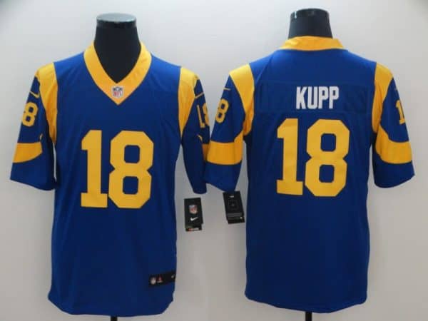 Los Angeles Rams #18 Cooper Kupp Royal Blue Vapor Untouchable Limited Stitched Jersey