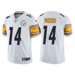 Pittsburgh Steelers #14 George Pickens White Vapor Untouchable Limited Stitched Jersey
