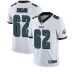 Philadelphia Eagles #62 Jason Kelce White Vapor Untouchable Limited Stitched Jersey