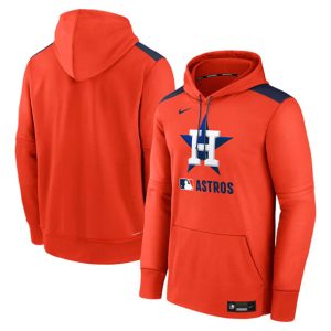 Houston Astros Orange Collection Performance Pullover Hoodie