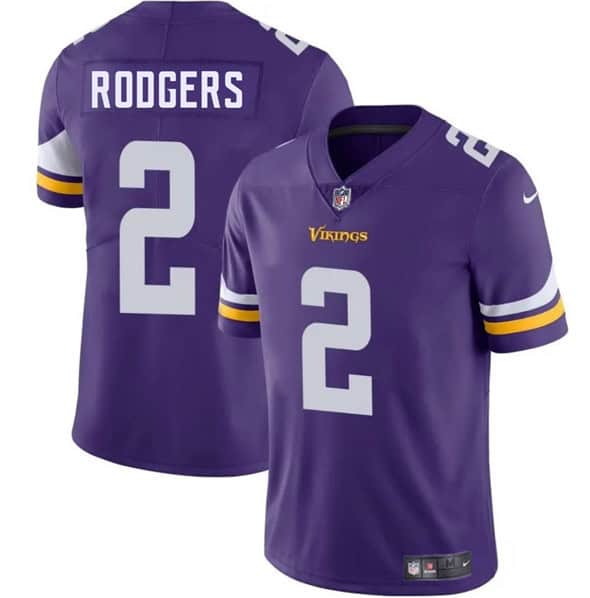 Minnesota Vikings #2 Isaiah Rodgers Purple 2025 Vapor Limited Stitched Jersey