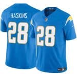 Los Angeles Chargers #28 Hassan Haskins Blue 2024 F.U.S.E. Vapor Limited Stitched Jersey
