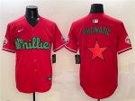 Philadelphia Phillies Red Phanatic Limited Stitched Jersey