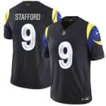 Los Angeles Rams #9 Matthew Stafford Black 2025 F.U.S.E. ¡°Rivalries¡± Vapor Limited Football Stitched Jersey