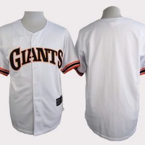 Giants Blank White 1989 Turn Back The Clock Stitched Jersey