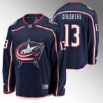 Columbus Blue Jackets #13 Johnny Gaudreau 2022-23 Navy Stitched Jersey