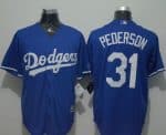 Dodgers #31 Joc Pederson Blue New Cool Base Stitched Jersey