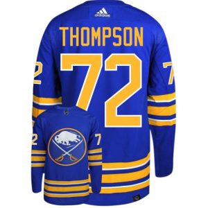 Buffalo Sabres #72 Tage Thompson Blue Stitched Jersey