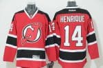 Devils #14 Adam Henrique Red Stitched Jersey