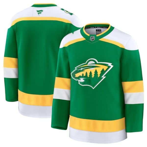 Minnesota Wild Blank Green 2024-25 Alternate Stitched Jersey