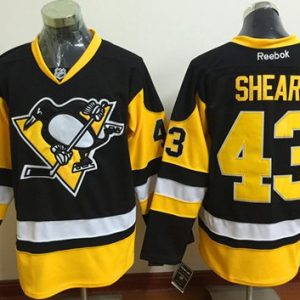 Penguins #43 Conor Sheary Black Alternate Stitched Jersey