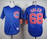 Cubs #68 Jorge Soler Blue Alternate Cool Base Stitched Jersey
