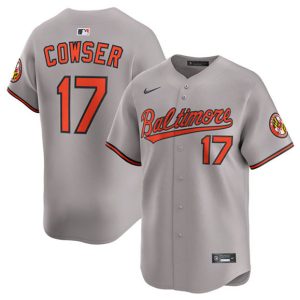Baltimore Orioles #17 Colton Cowser Gray 2025 Limited Stitched Jersey