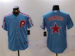 Philadelphia Phillies Phanatic Blue Cool Base Stitched Jersey