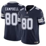 Dallas Cowboys #80 Parris Campbell Navy 2025 F.U.S.E. Vapor Untouchable Limited Stitched Jersey