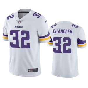 Minnesota Vikings #32 Ty Chandler White 2023 F.U.S.E. Vapor Untouchable Limited Stitched Jersey
