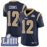 Los Angeles Rams #12 Brandin Cooks Navy Blue Super Bowl LIII Vapor Untouchable Limited Stitched Jersey