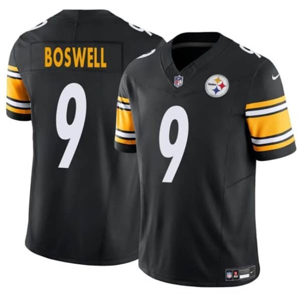 Pittsburgh Steelers #9 Chris Boswell Black 2024 F.U.S.E. Vapor Untouchable Limited Stitched Jersey