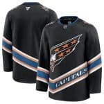 Washington Capitals Blank Black 2024-25 Alternate Stitched Jersey