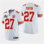 Chiefs #27 Rashad Fenton White Super Bowl LIV Vapor Untouchable Limited Stitched Jersey