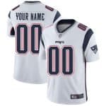 New England Patriots Customized White Team Color Vapor Untouchable Limited Stitched NFL Jersey