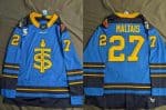 Toronto Sceptres Custom Blue Stitched Jersey