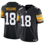 Pittsburgh Steelers #18 Mike Williams Black 2024 F.U.S.E. Alternate Vapor Untouchable Limited Stitched Jersey