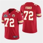 Chiefs #72 Eric Fisher Red Super Bowl LIV Vapor Untouchable Limited Stitched Jersey