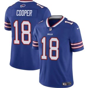 Buffalo Bills #18 Amari Cooper Royal 2024 Vapor Untouchable Limited Stitched Jersey