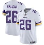 Minnesota Vikings #26 Kene Nwangwu White Vapor Untouchable Limited Stitched Jersey
