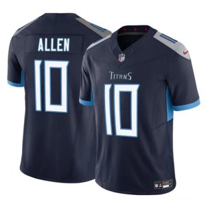 Tennessee Titans #10 Brandon Allen Navy 2025 F.U.S.E. Vapor Limited Football Stitched Jersey