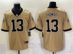 New Orleans Saints #13 Michael Thomas Gold Alternate Vapor Limited Football Stitched Jersey