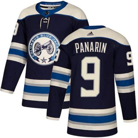 Columbus Blue Jackets #9 Artemi Panarin Navy Blue Stitched Jersey