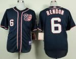 Nationals #6 Anthony Rendon Navy Blue Cool Base Stitched Jersey