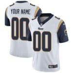 Los Angeles Rams Customized White Vapor Untouchable NFL Stitched Limited Jersey