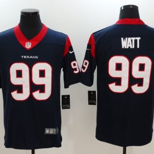 Houston Texans #99 J.J. Watt Nike Navy Vapor Untouchable Limited Stitched Jersey