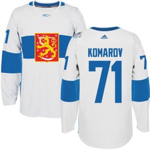 Team Finland #71 Leo Komarov White 2016 World Cup Stitched Jersey