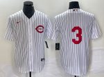 Cincinnati Reds #3 Scooter Gennett White Field Of Dreams Stitched Jersey