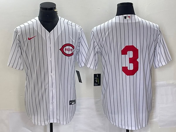 Cincinnati Reds #3 Scooter Gennett White Field Of Dreams Stitched Jersey