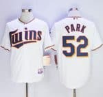 Twins #52 Byung-Ho Park White Home Cool Base Stitched Jersey