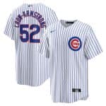 Chicago Cubs #52 Pete Crow-Armstrong White Home Stitched Jersey